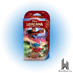 Disney Lorcana: Reign of Jafar - Starter Deck - Ruby/Steel